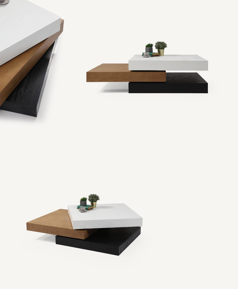 Atmacha Home And Living Coffee Table Triple Coffee Table