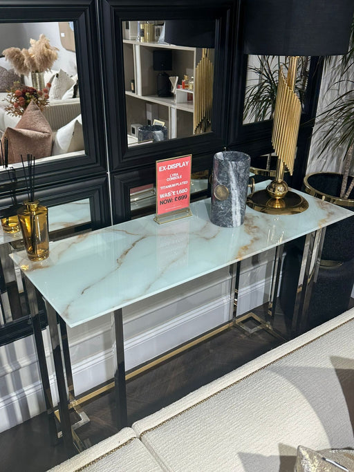 Atmacha Home And Living Console Table Ex Display Lyra Console Table