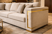 Atmacha Home And Living Corner Sofa Elegante Corner Sofa