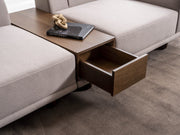 Atmacha Home And Living Corner Sofa Exence 3 Seater Sofa