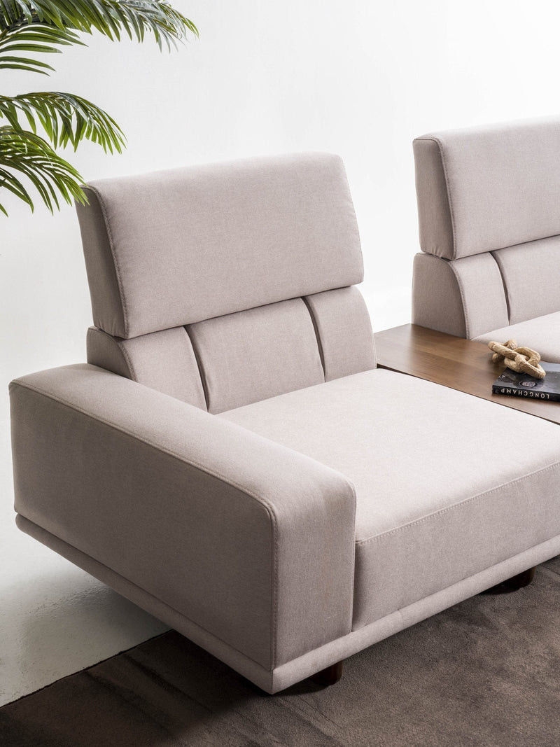 Atmacha Home And Living Corner Sofa Exence 3 Seater Sofa