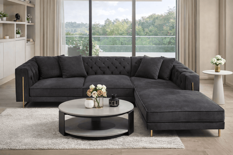 Atmacha Home And Living Corner Sofa Juju Corner Sofa
