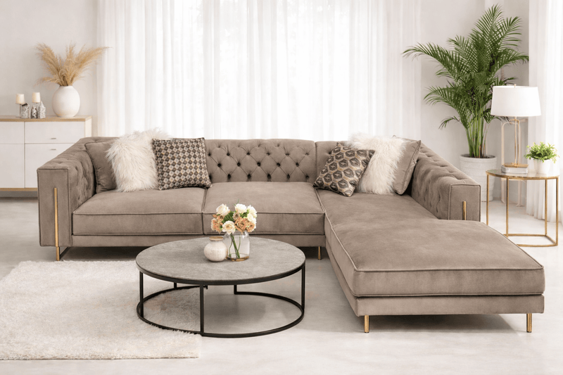 Atmacha Home And Living Corner Sofa Juju Corner Sofa