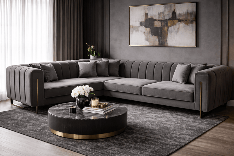 Atmacha Home And Living Corner Sofa Juju Corner Sofa