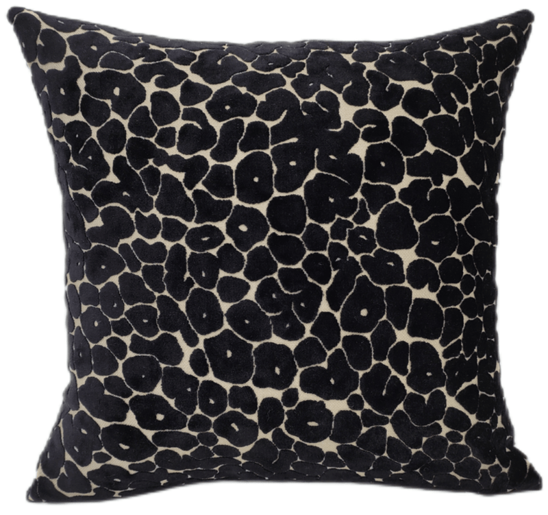 Atmacha Home And Living Cushion 43x43 cm / Black Spoton Black Cushion - Paul Moneypenny Collection (43x43 cm)