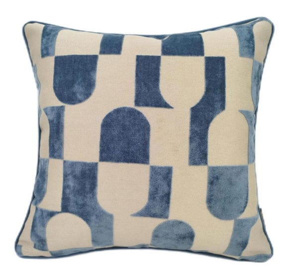 Atmacha Home And Living Cushion 43x43 cm / Blue Chillpill Blue Cushion - Paul Moneypenny Collection (43x43 cm)
