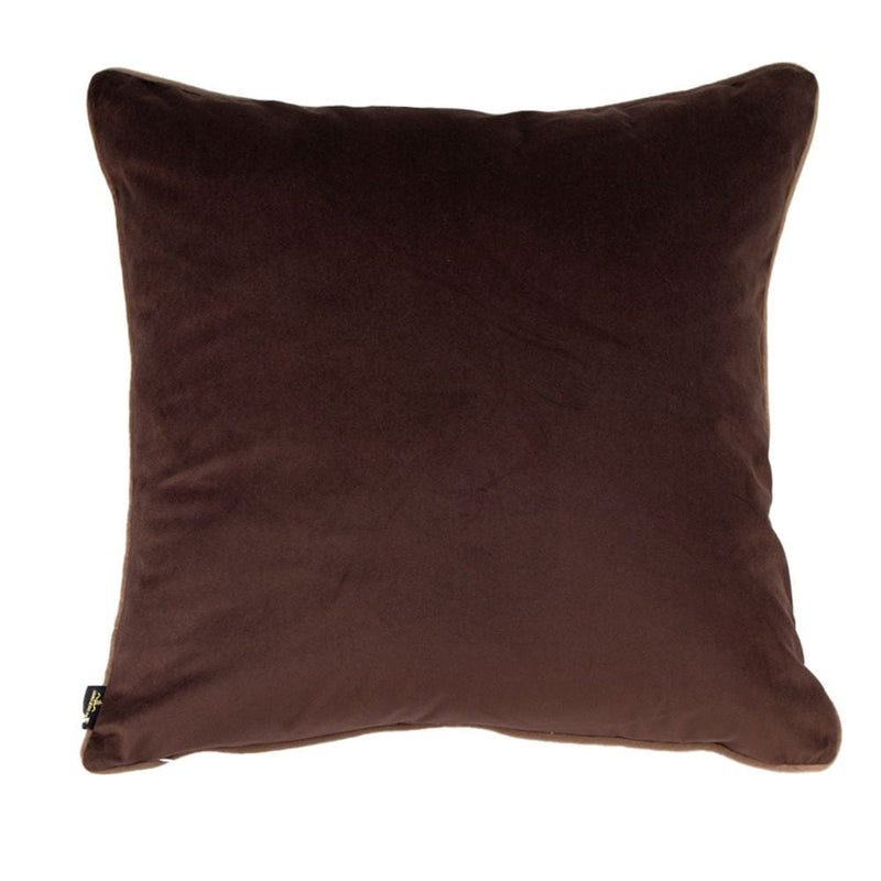 Atmacha Home And Living Cushion 43x43 cm / Chocolate-taupe Twofaced Chocolate/Taupe Cushion (43x43 cm)
