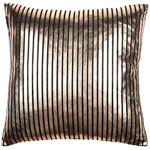 Atmacha Home And Living Cushion 45X45 cm / Black Strip Black Cushion - Paul Moneypenny Collection (45x45 cm)