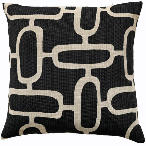 Atmacha Home And Living Cushion 50x50 cm / Black Large Edison Black Cushion 50 X 50