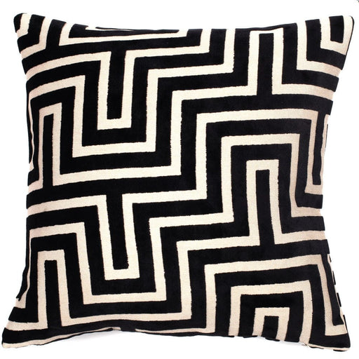 Atmacha Home And Living Cushion 56x56 cm / Black Amazing Black Large Cushion - Paul Moneypenny Collection (56x56 cm)