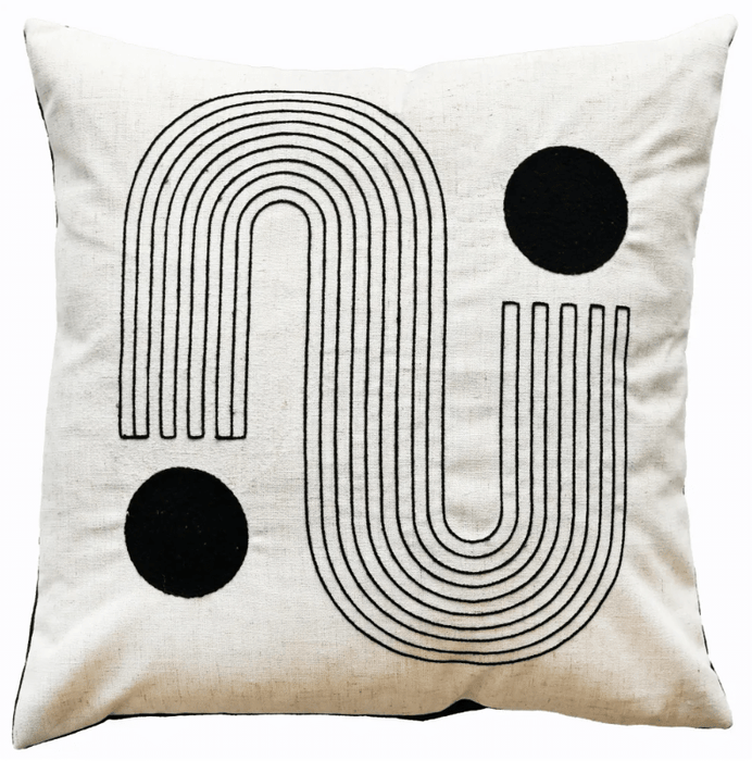 Atmacha Home And Living Cushion Malini Klee Black Cushion