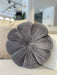 Atmacha Home And Living Cushion Round Fleur Grey Cushion