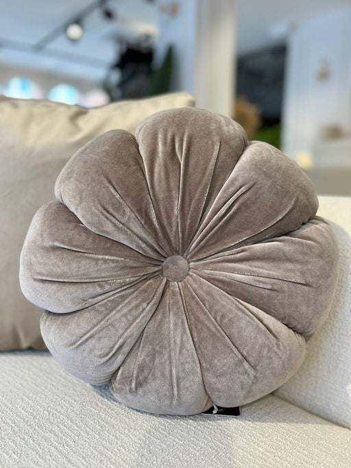 Atmacha Home And Living Cushion Round Fleur Mink Cushion