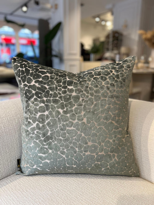 Atmacha Home And Living Cushion Spoton Sage Large Leopard Cushion - Paul Moneypenny Collection (56x56 cm)