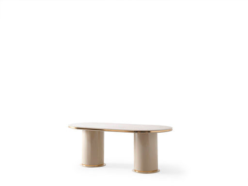 Atmacha Home And Living Dining Table Cirello Cream Dining Table