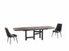 Atmacha Home And Living Dining Table Cosmic Double Extendable Dining Table