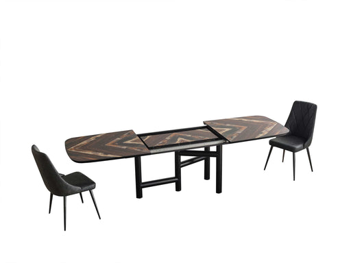 Atmacha Home And Living Dining Table Cosmic Double Extendable Dining Table