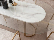 Atmacha Home And Living Dining Table Dining Table & 6 Chairs / 220 cm Vittoria Dining Table