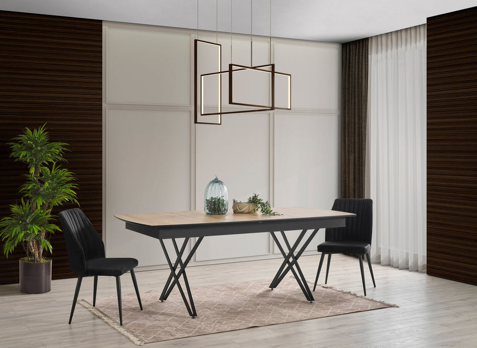 Atmacha Home And Living Dining Table Elara Extendable Dining Table