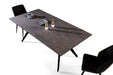 Atmacha Home And Living Dining Table Elowen Double Extendable Dining Table