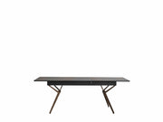 Atmacha Home And Living Dining Table Elowen Double Extendable Dining Table
