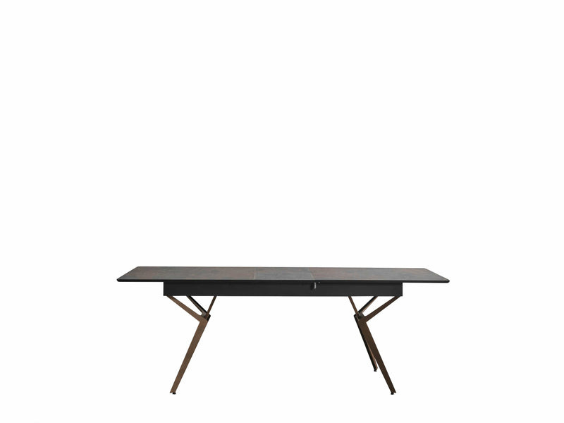 Atmacha Home And Living Dining Table Elowen Double Extendable Dining Table