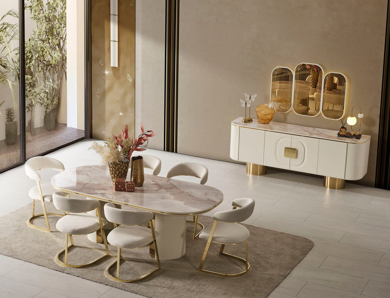 Atmacha Home And Living Dining Table Farella Dining Table