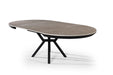 Atmacha Home And Living Dining Table Grey Maris Double Extendable Round Dining Table