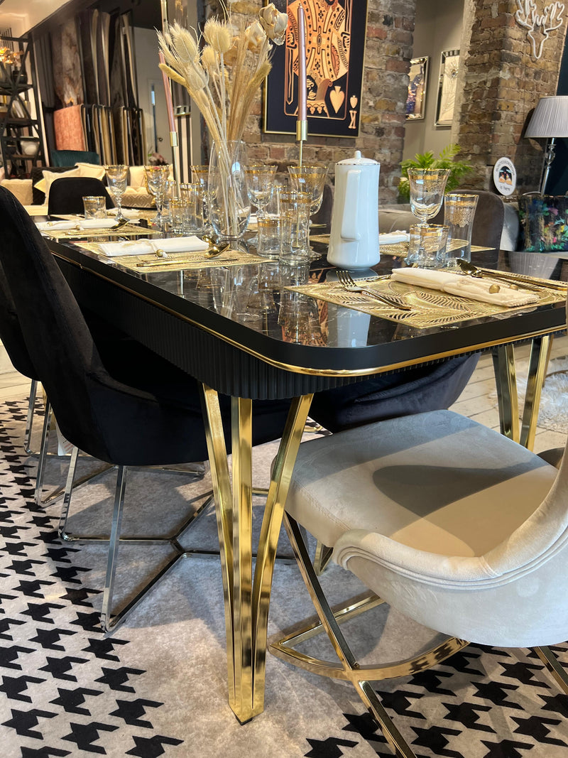 Atmacha Home And Living Dining Table Gustava Extendable Dining Table