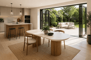Atmacha Home And Living Dining Table Harmonia Double Extendable Dining Table