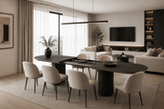Atmacha Home And Living Dining Table Harmonia Double Extendable Dining Table