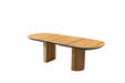 Atmacha Home And Living Dining Table Harmonia Double Extendable Dining Table