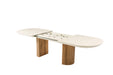 Atmacha Home And Living Dining Table Harmonia Double Extendable Dining Table