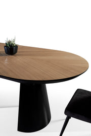 Atmacha Home And Living Dining Table Lunera Extendable Dining Table