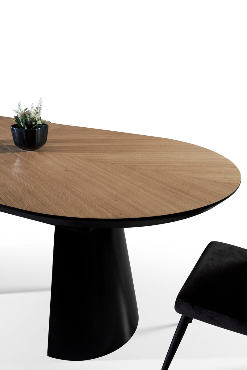 Atmacha Home And Living Dining Table Lunera Extendable Dining Table