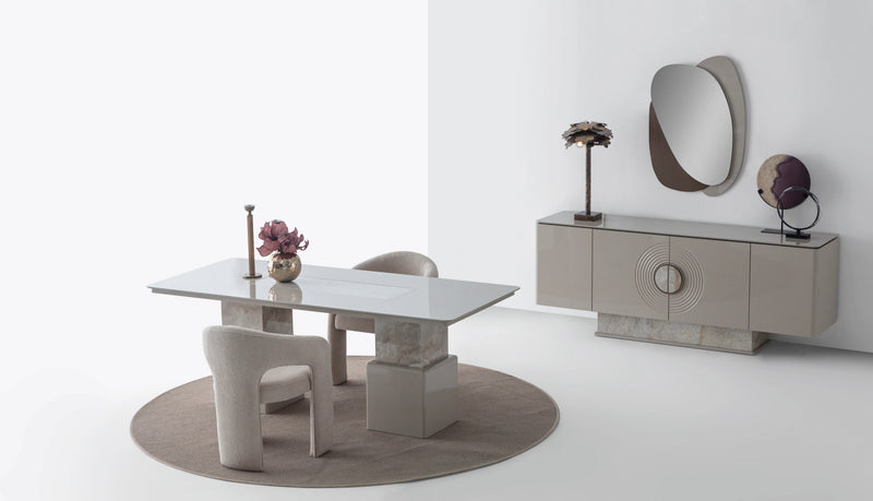 Atmacha Home And Living Dining Table Pearl Dining Table