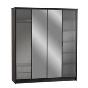 Atmacha Home And Living Display Cabinet Glass + Mirror Vigo Display Cabinet