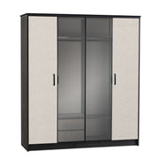 Atmacha Home And Living Display Cabinet Wooden + Glass Vigo Display Cabinet