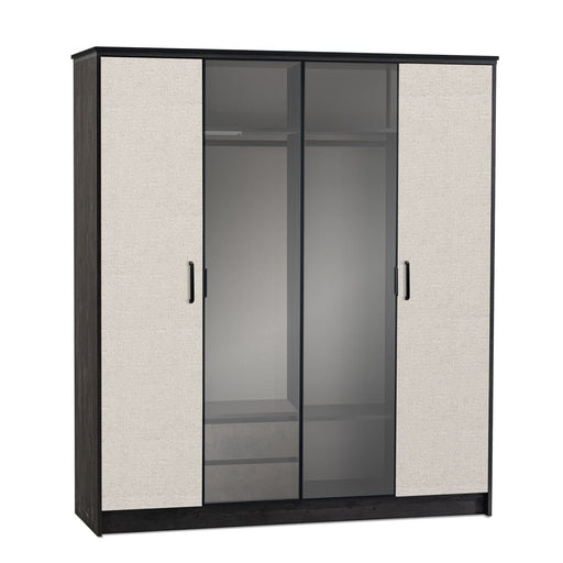 Atmacha Home And Living Display Cabinet Wooden + Glass Vigo Display Cabinet