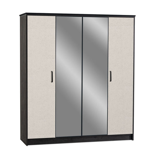 Atmacha Home And Living Display Cabinet Wooden + Mirror Vigo Display Cabinet