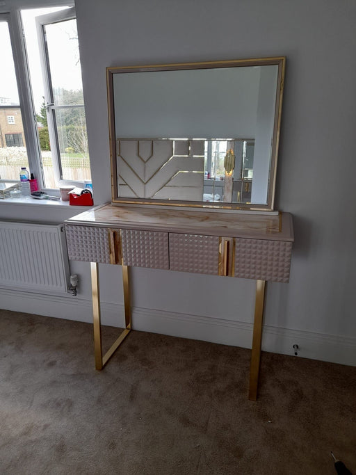Atmacha Home And Living Dressing Table Dressing Table With Mirror La Blanc Dressing Table & Mirror (Outlet)