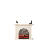 Atmacha Home And Living Fireplace Ecru Olivia Fireplace
