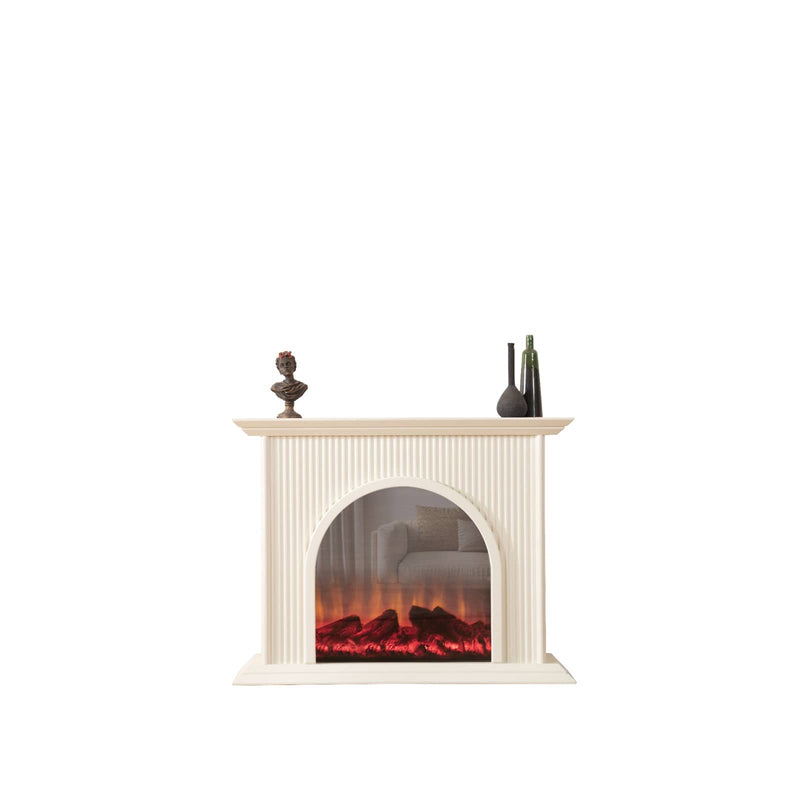 Atmacha Home And Living Fireplace Ecru Olivia Fireplace