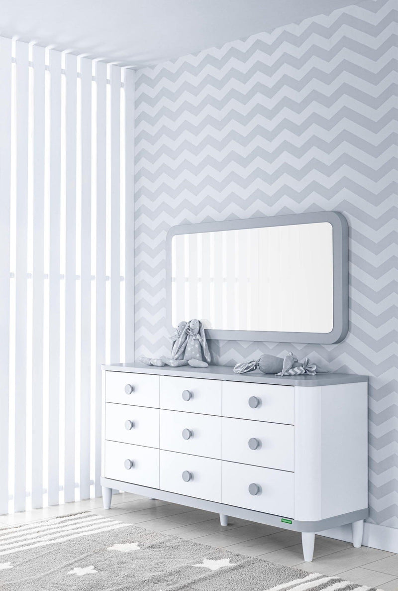 Atmacha Home And Living Kids Room Aden Baby Room 2 Doors Wardrobe