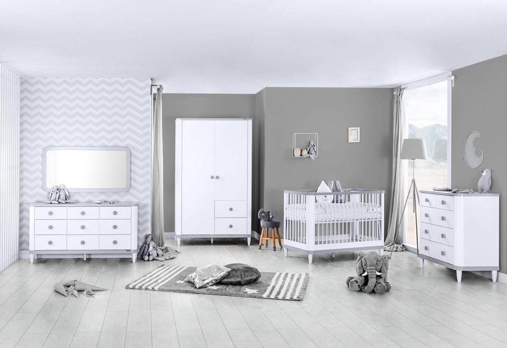 Atmacha Home And Living Kids Room Aden Baby Room Cradle 60x120