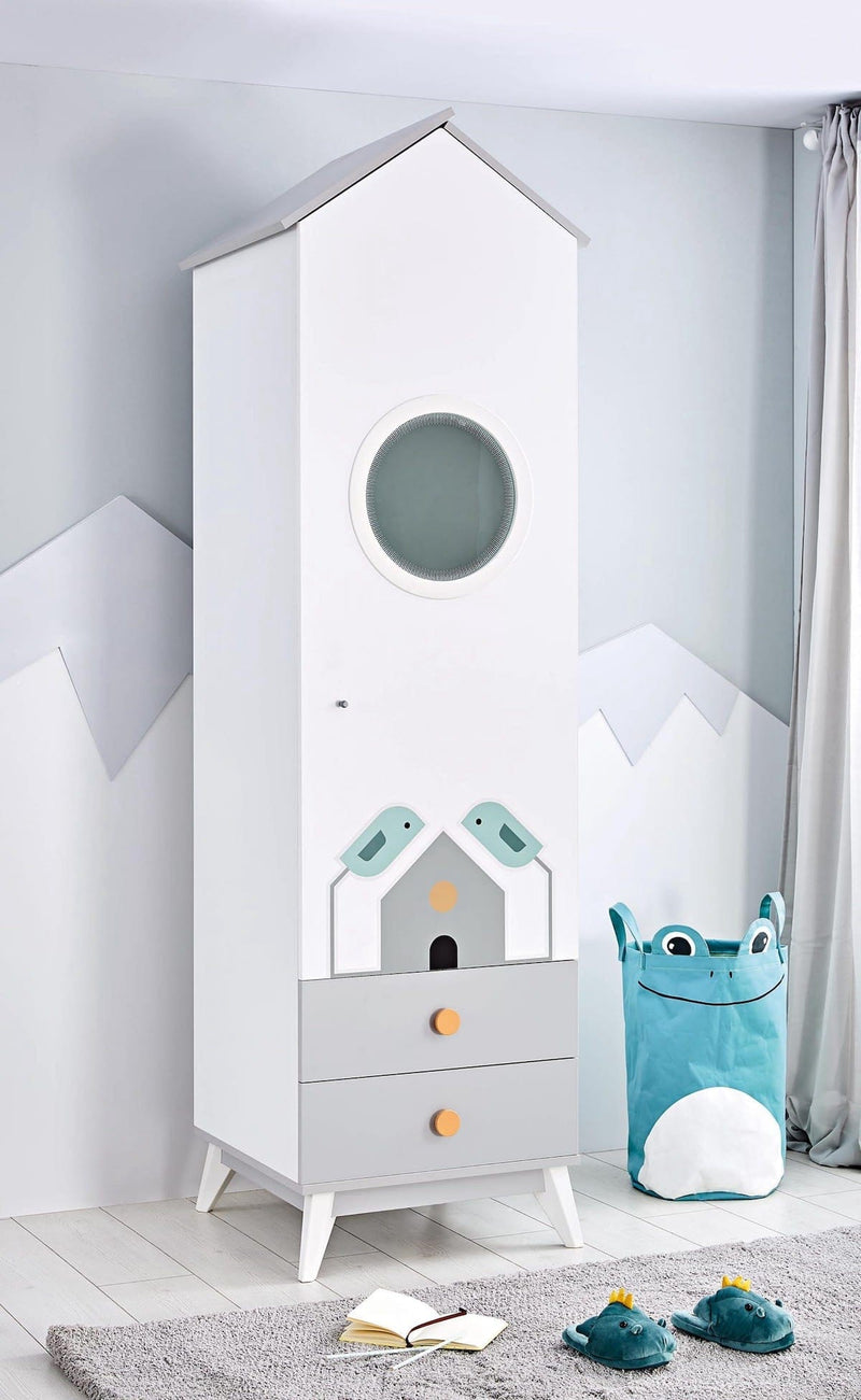Atmacha Home And Living Kids Room BIRDHOUSE Kids Room Chest of Drawers