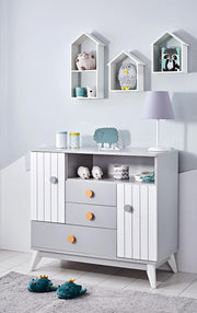 Atmacha Home And Living Kids Room BIRDHOUSE Kids Room Chest of Drawers