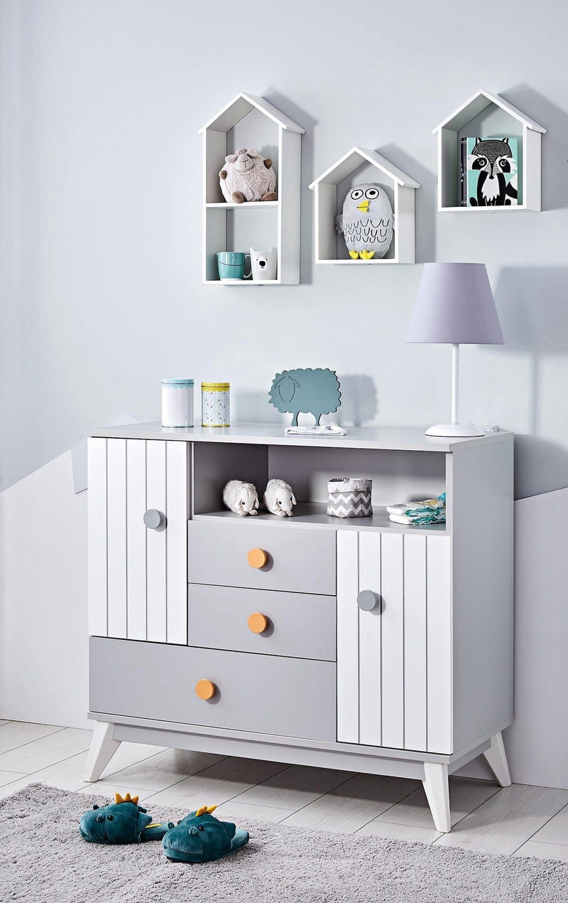 Atmacha Home And Living Kids Room BIRDHOUSE Kids Room Chest of Drawers