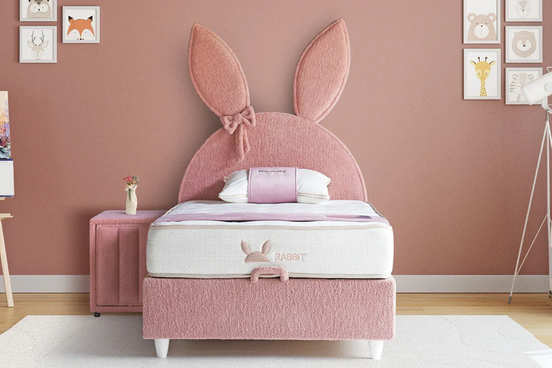 Atmacha Home And Living Kids Room Bunny Bed With Storage