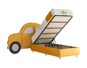 Atmacha Home And Living Kids Room Yellow Card Bed With Storage